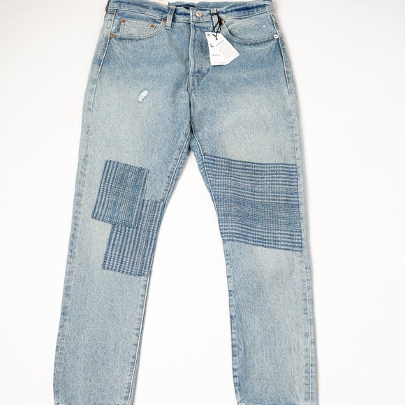 NWT LEVIS 501 Levi's Made & Crafted Skinny Indigo - Picture 11 of 13